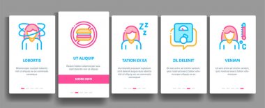 Gebelik Element vektör onboarding Belirtileri