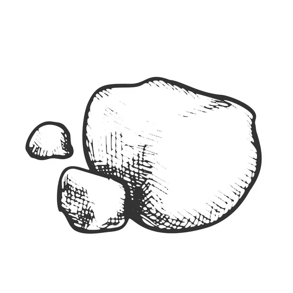 Kamenový Rock skládaný Fieldstone — Stockový vektor