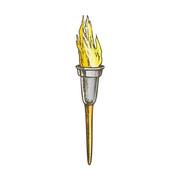 Вектор цвета факела — стоковый вектор