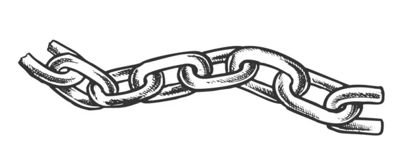 铁链保护辅助单色矢量 — 图库矢量图片