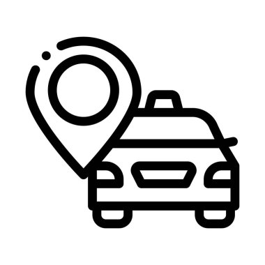 Taksi Hedefi Simge Vektörü ResmiComment