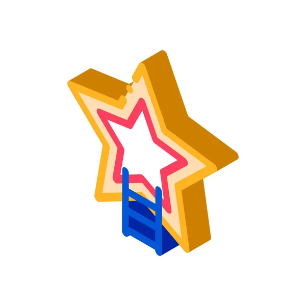 Sternzeichen Menschliches Talent Icon Vektor Isometrisches Zeichen Farbe Isoliert Symbol — Stockvektor