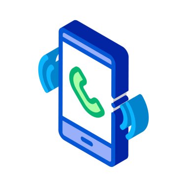 Akıllı Telefon Simge Vektörü. Isome Smartphone işareti. renk izole edilmiş sembol çizimi