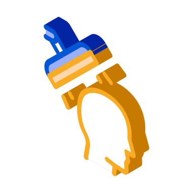 Yıkanan Adam Simge Vektörü. Isome Yıkanan Adam Tabelası. renk izole edilmiş sembol çizimi