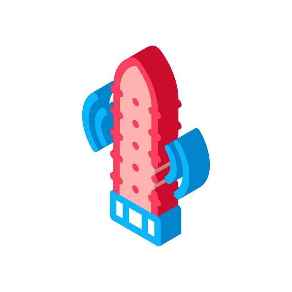 Vibro Dildo Toy Icon Vector Isometric Vibro Dildo Toy Sign — Vettoriale Stock