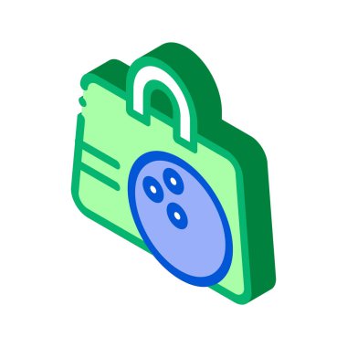 El Hareketi Simgesi Vektörü. İzometrik el hareketi izometrik işaret. renk izole edilmiş sembol çizimi