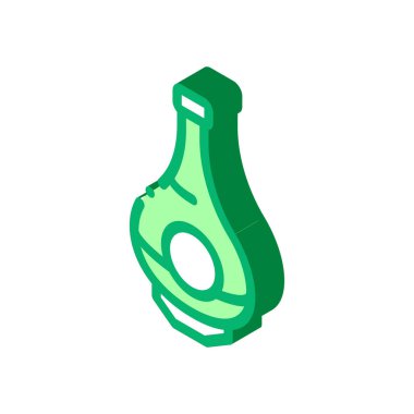 Şişe Simgesi Vektörü 'nü iç. Isome içki şişesi tabelası. renk izole edilmiş sembol çizimi