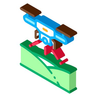 Akıllı Telefon Dünya GPS Haritası Simge Vektörü. Elektronik Haritalı Isometric Telefon Uygulaması, Mark imzalı çerçeveden alıntı yap. renk izole edilmiş sembol çizimi