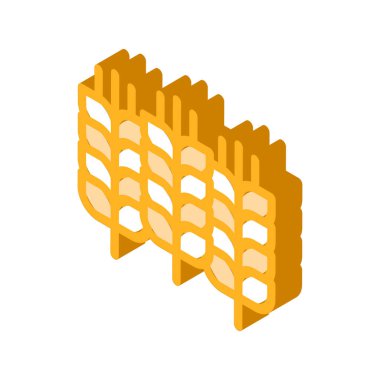 Fırın Krakeri Lezzetli Yemek Simgesi Vektörü. Isome Tuzlu ya da Tatlı Alman Geleneksel Kraker Lezzetli Beslenme İşareti. renk izole edilmiş sembol çizimi