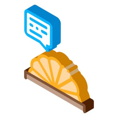 Simge Simgesi Vektörü. Isometric Sumpter İşareti. Renklendirilmiş Sembol İllüstrasyonu