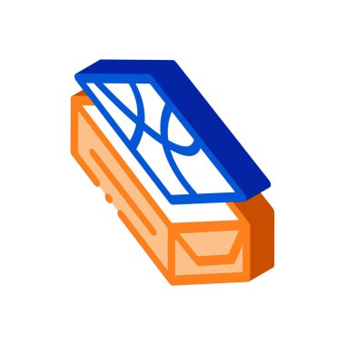 Fayanssal izometrik vektör illüstrasyonunu yerleştir