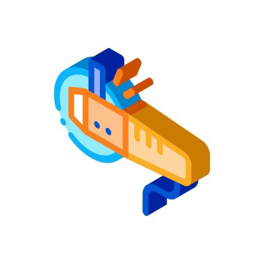 elektriksel aygıt izometrik ikon vektör çizimi