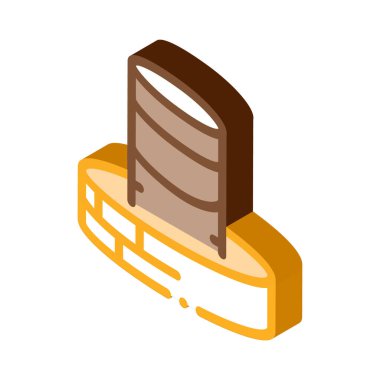 Ziyaretçi Mekke ikon vektörüyle ilişkili hac yolculuğu