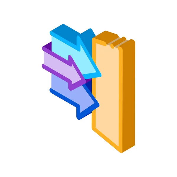 Sound coming in door isometric icon vector illustration — Stock Illustration Sound coming in door isometric icon vector illustration Royalty Free Stock Vectors