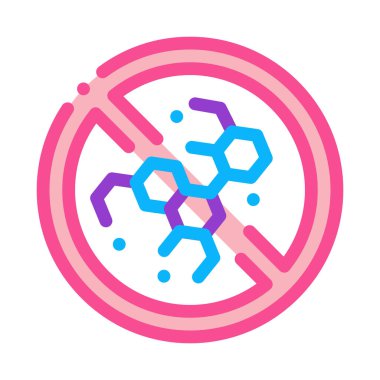 Mesleki tıp ikonu vektörünün tanınmaması. Mesleki tıp işaretinin tanınmaması. renk sembolü çizimi