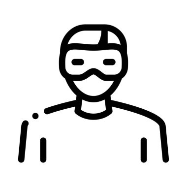 Sahte resim simgesi vektörü indiriliyor. Sahte resim işareti indiriliyor. izole edilmiş sınır sembolü çizimi