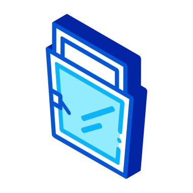 Havalandırma penceresi simgesi vektör taslağı çizimi için açık