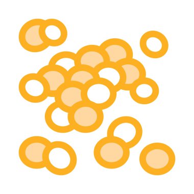 soya fasulyesi simgesi vektör çizimi