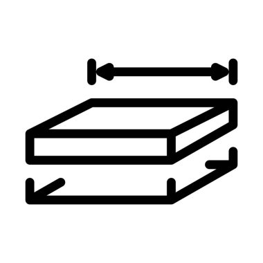 Ev temeli simge vektörünü işaretliyor. House Vakfı İşaret İşareti. izole edilmiş sınır sembolü çizimi