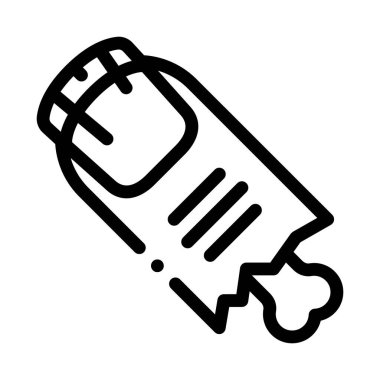 Cadılar bayramı parmak ikonu vektörü. Cadılar bayramı işareti. izole edilmiş sınır sembolü çizimi