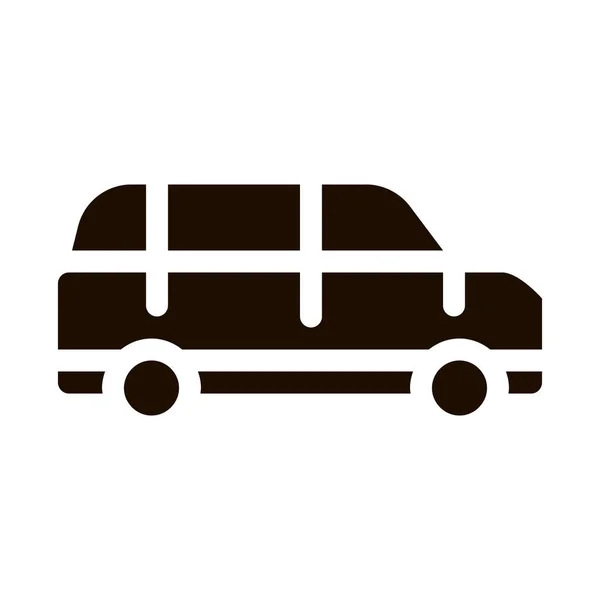 Державний Транспорт Автомобільний Vector Icon Автомобільний Сімейний Автомобіль Міський Транспорт — стоковий вектор