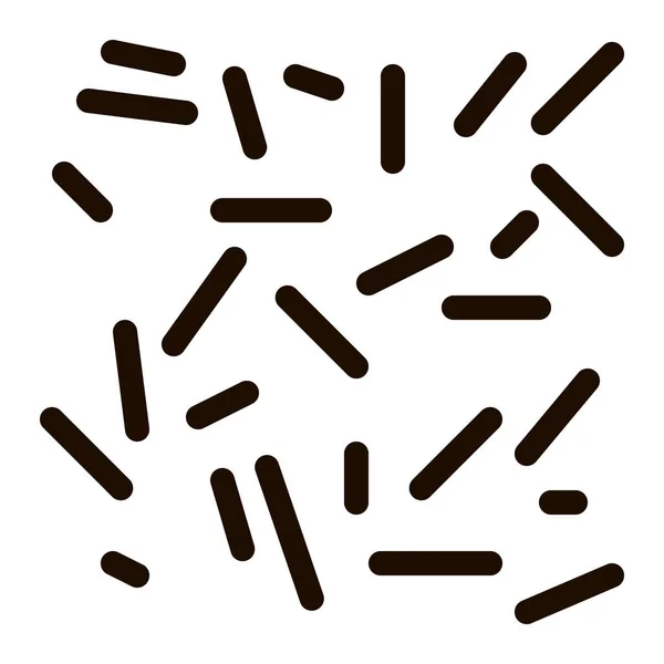 Векторная Икона Bacillus Bacteria Бактерия Пиктограмма Химический Микробный Тип Инфекции — стоковый вектор
