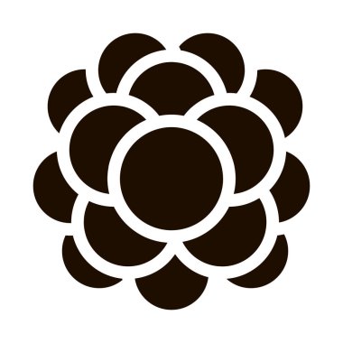 Kimyasal Mikroskop Bakteri Vektör İmza Simgesi. Medicine Micro Organism Bacterium Element Pictogram. Kimyasal Mikrop Tipi Mikroorganizma Bileşik Tek Krom İllüstrasyonu