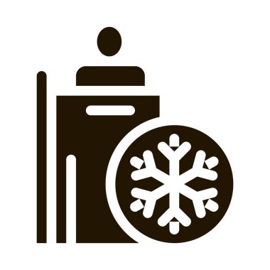 İnsanlar Isıtma Noktası Biyohack Simge Vektörü. Contour Illustration