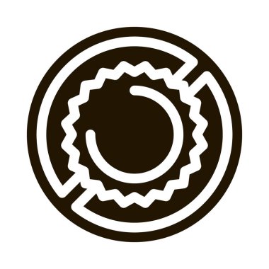 Güneşe Karşı sembol vektörünü imzala. Güneşe Karşı işareti. izole edilmiş sembol çizimi