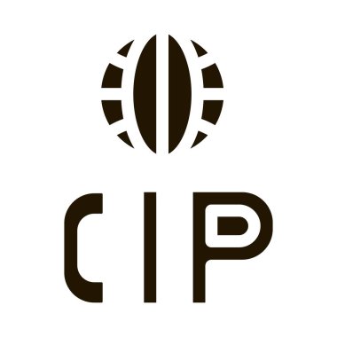 Voip Ip Çağrı Sistemi Simge Vektör Çizimi