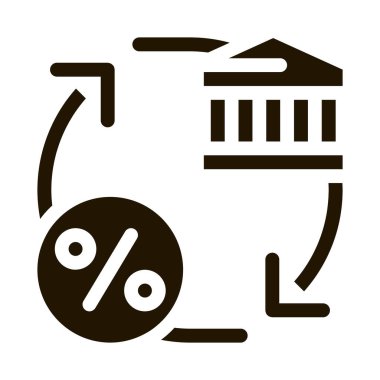 Credit Building Exhange sembol vektörü. Credit Building Exhange tabelası. izole edilmiş sembol çizimi