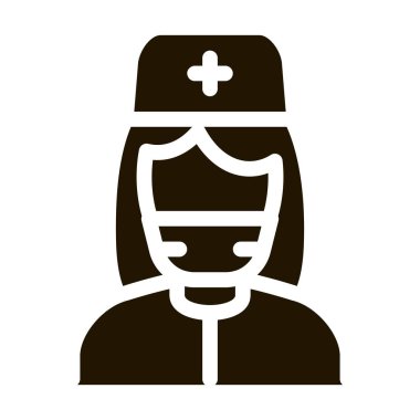 Sağlık hizmetleri sprey glifleri ikon vektörü. Sağlık Spreyi İşareti. izole edilmiş sembol çizimi