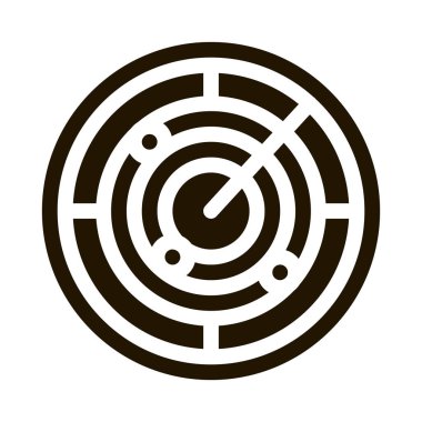 Gemi Ekipmanı Simgesi Vektör Çizimi