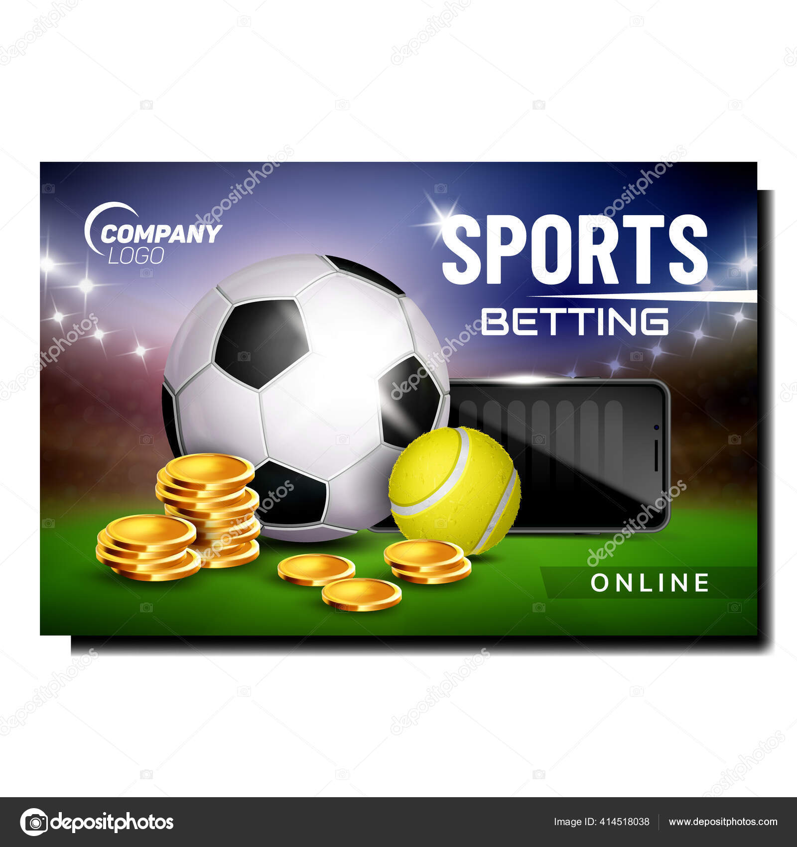 Conceito de aplicação esportiva de apostas on-line jovem com