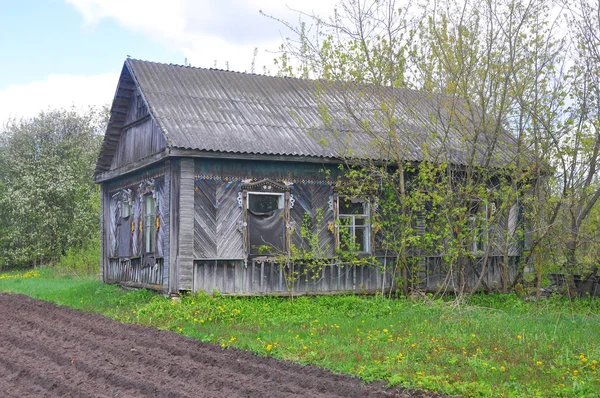 Casa Rural Velha Bielorrússia — Fotografia de Stock