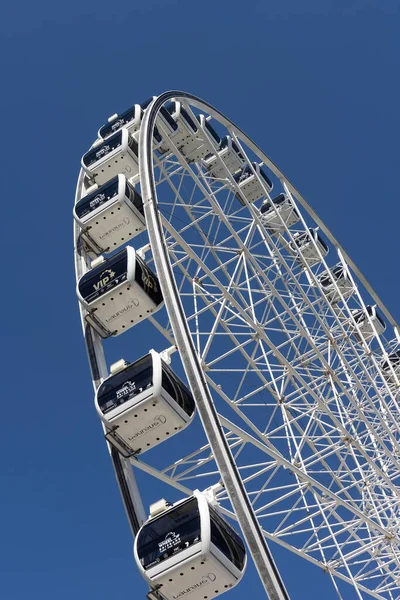 Brisbane Australia March 21St 2020 Ferris Wheel Center Brisbane Australia — Stock Photo, Image