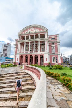 Merkez Manaus 'taki Amazonas Tiyatrosu' nun Resimleri