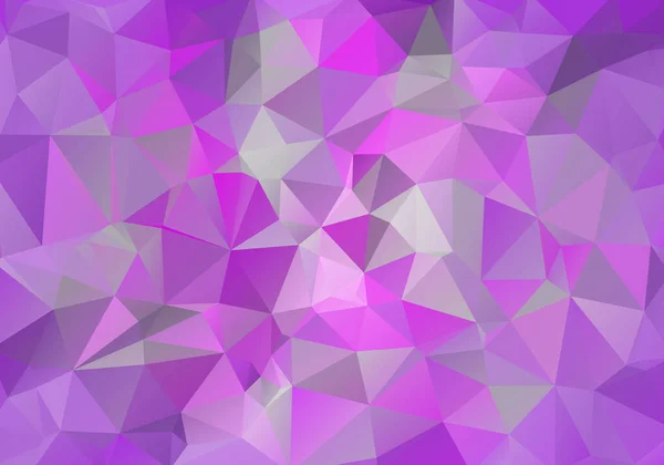 Vector Geometrical polygon abstract purple background — Stock Vector