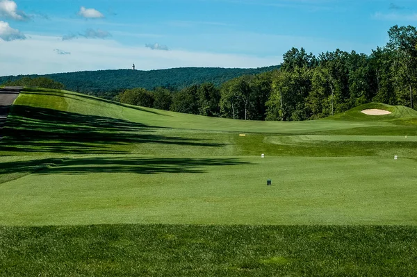 Tee Box Par Golf Course — Stock Photo, Image