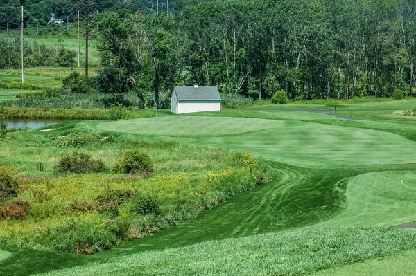 Golf Course New England — Stock Photo, Image