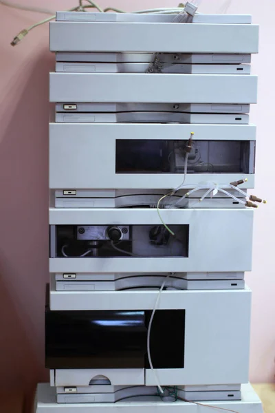 Equipment for testing samples in the environmental laboratory. Conducting chemical and biological analyses, image tests. Devices for environmental engineers to check soil, water and air samples.