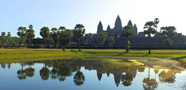 Головний Храм Ангкор Ангкор Ват — стокове фото