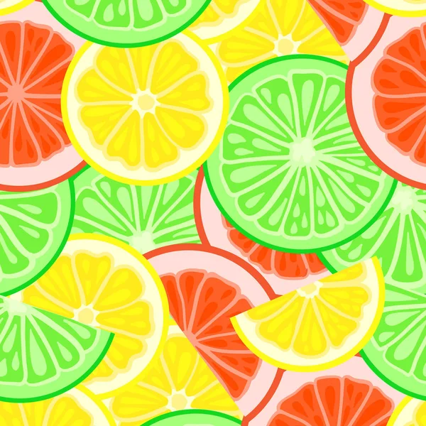 Turuncu kireç limon vektörü 