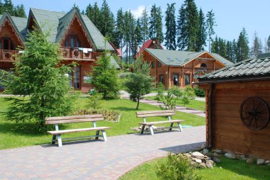 Otel Bukovel, genel görünümü