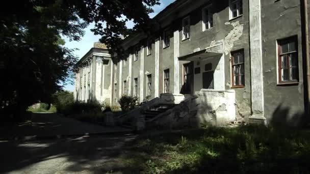 Pototsky Paleis Brody Castle June 2018 — Stockvideo