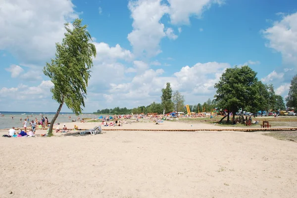 Lake Svitiaz Volinyi Régióban Ukrajna — Stock Fotó