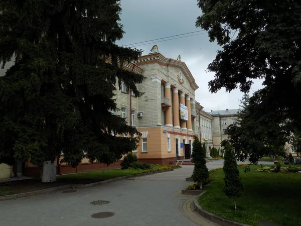 Ternopil Colégio Comércio Cooperativo Economia — Fotografia de Stock