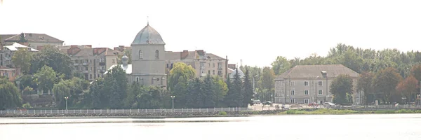 Lago Ternopil Ternopil Antes 1991 Lago Komsomolskoe — Fotografia de Stock