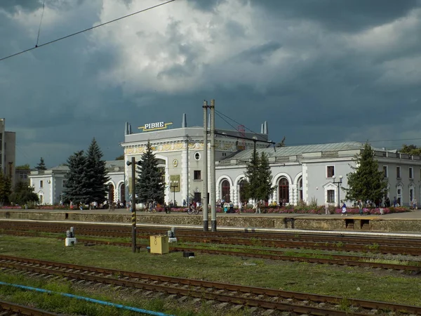 Railway Station Rivne — Stock Photo, Image