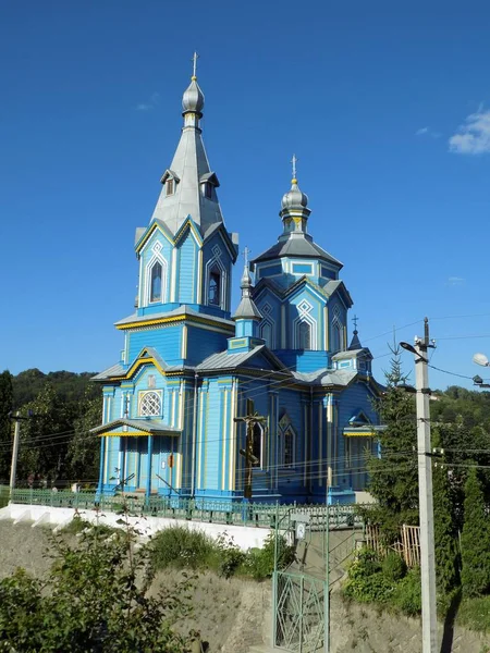 Kremenets的圣十字教堂 — 图库照片